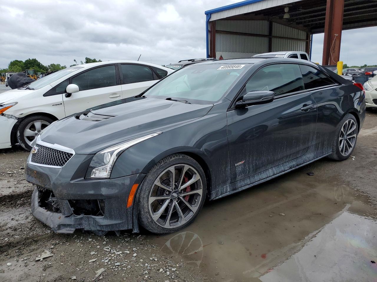 2016 Cadillac ATS-V, VIN 1G6AN1RY6G0100007 — Front end