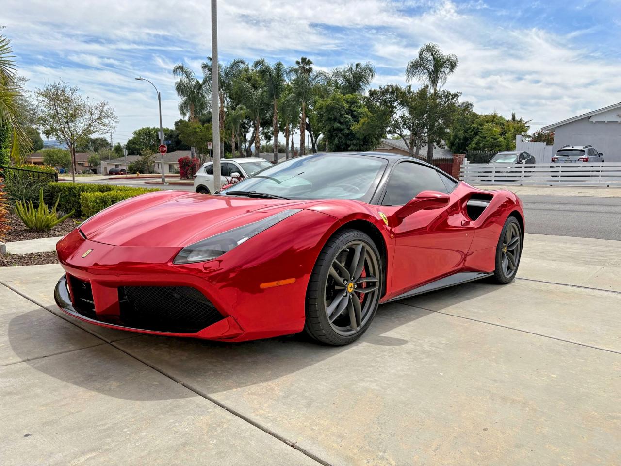 2016 Ferrari 488, VIN ZFF79ALA1G0217003 — Normal wear