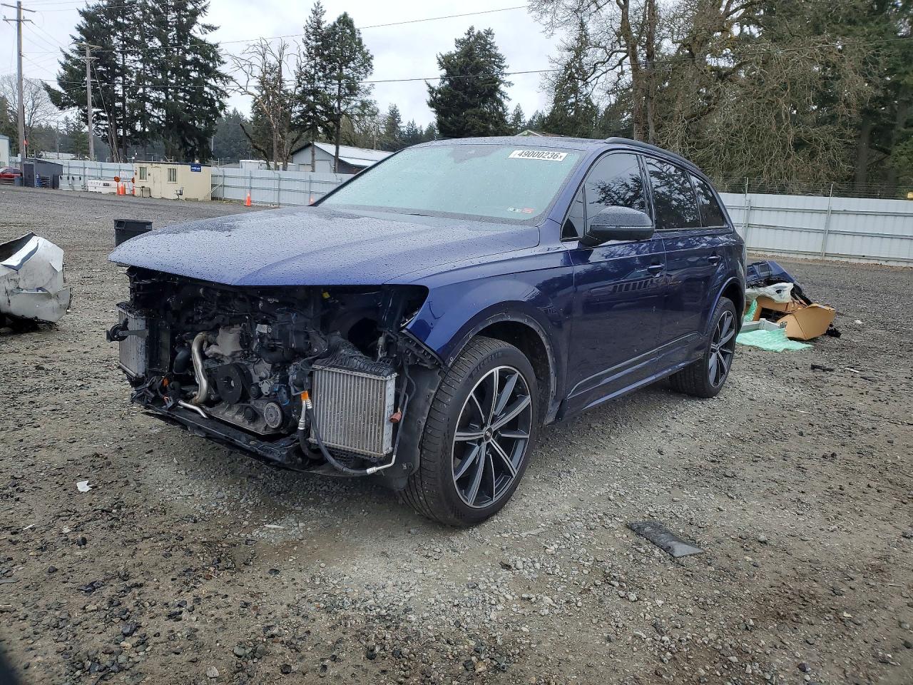 2020 Audi SQ7, VIN WA1VWAF71LD012387 — Front end