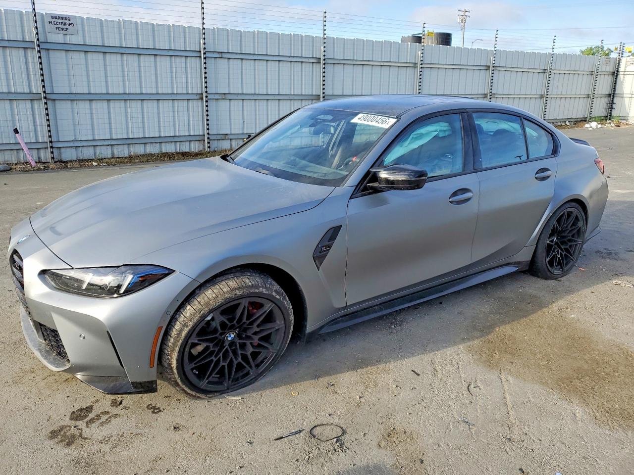 2026 BMW M3 Competition xDrive, VIN WBS33HJ08TFW22096 — Бок