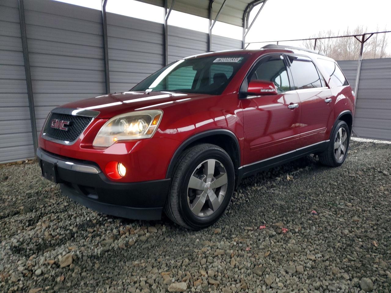 2012 GMC Acadia SLT1, VIN 1GKKRRED8CJ343432 — Minor dents and scratches