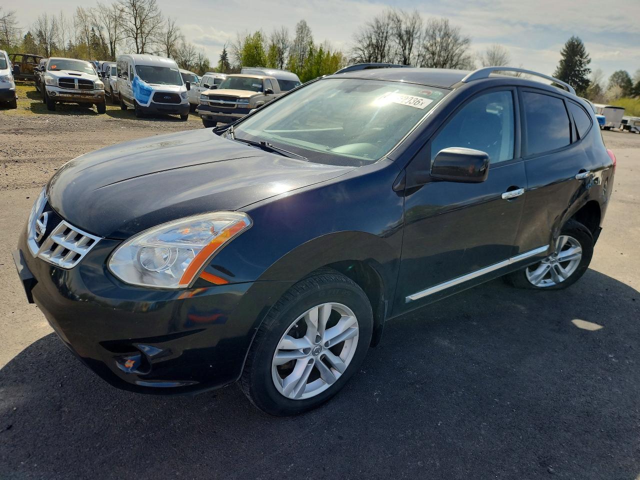 2012 Nissan Rogue SV, VIN JN8AS5MT6CW254575 — Side
