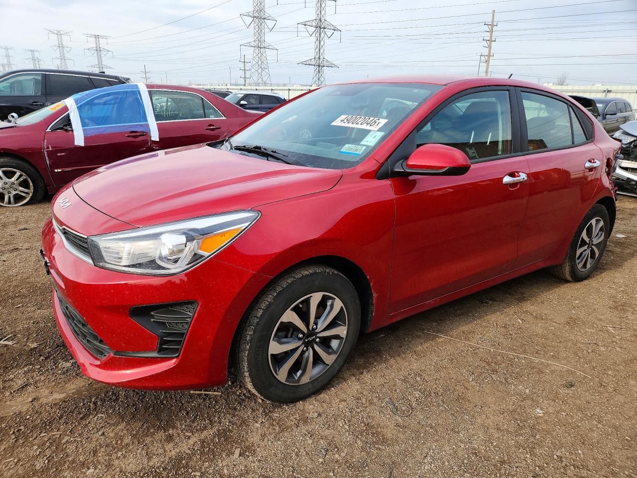 2023 Kia Rio S, VIN 3KPA24ADXPE516875 — Rear end