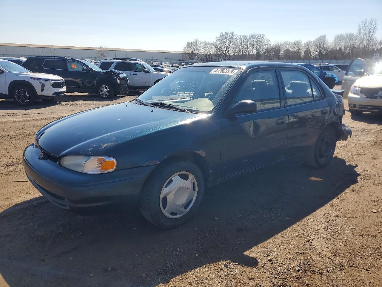 1998 Chevrolet Prizm Lsi, VIN 1Y1SK528XWZ434087 — Rear end