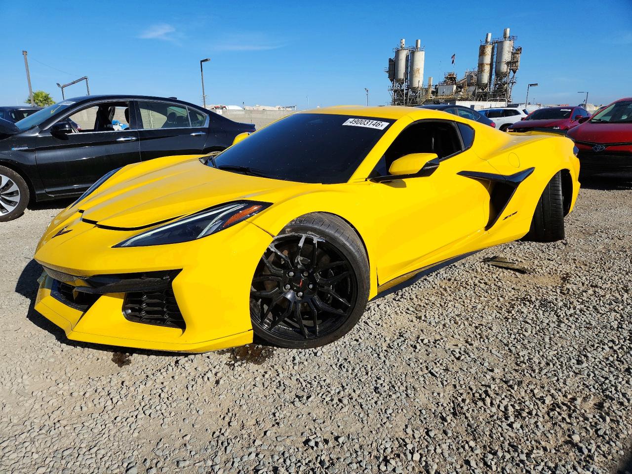2025 Chevrolet Corvette 1LZ, VIN 1G1YD2D3XS5606833 — Front end