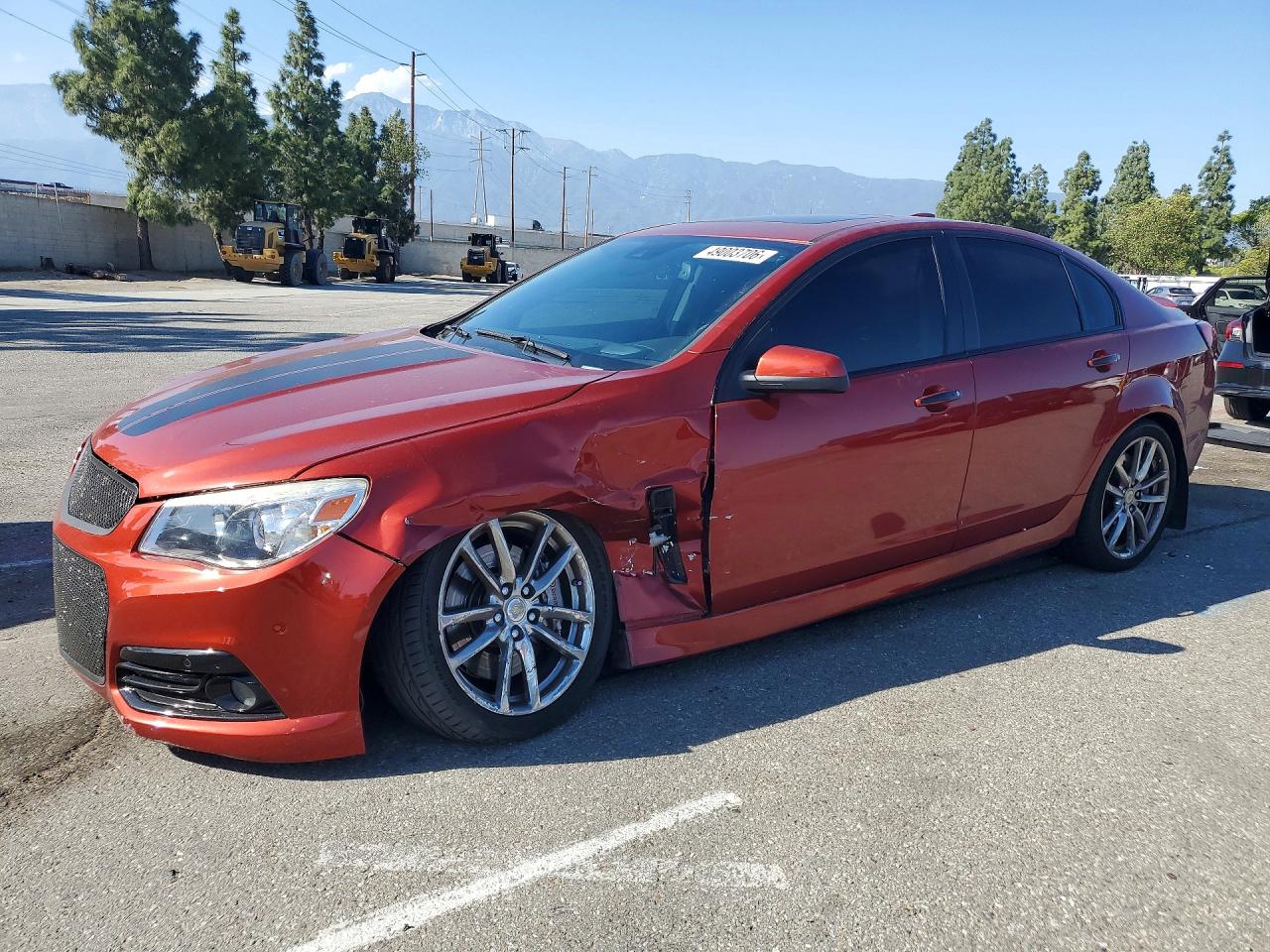 2015 Chevrolet SS, VIN 6G3F15RWXFL112259 — Front end
