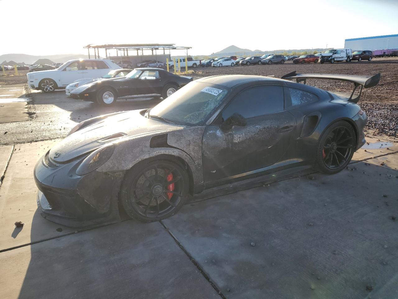 2019 Porsche 911 GT3 RS, VIN WP0AF2A9XKS164066 — Burn