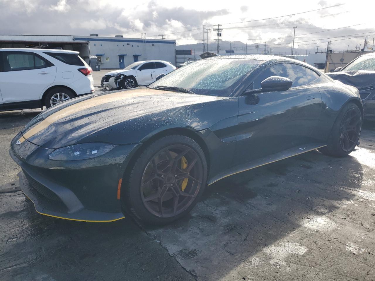 2020 Aston Martin Vantage, VIN SCFSMGAW4LGN03942 — Rear end