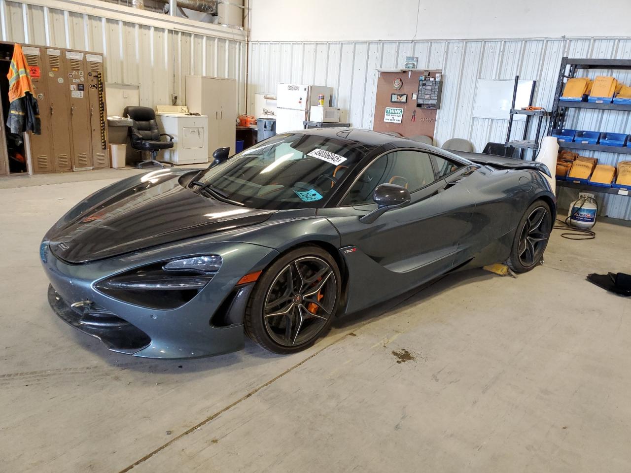 2018 McLaren 720S, VIN SBM14DCA4JW001775 — Engine fire