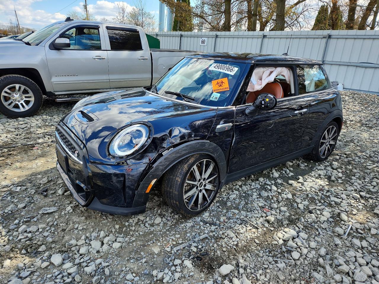 2023 MINI Hardtop Cooper S, VIN WMW53DH06P2T80384 — Front end