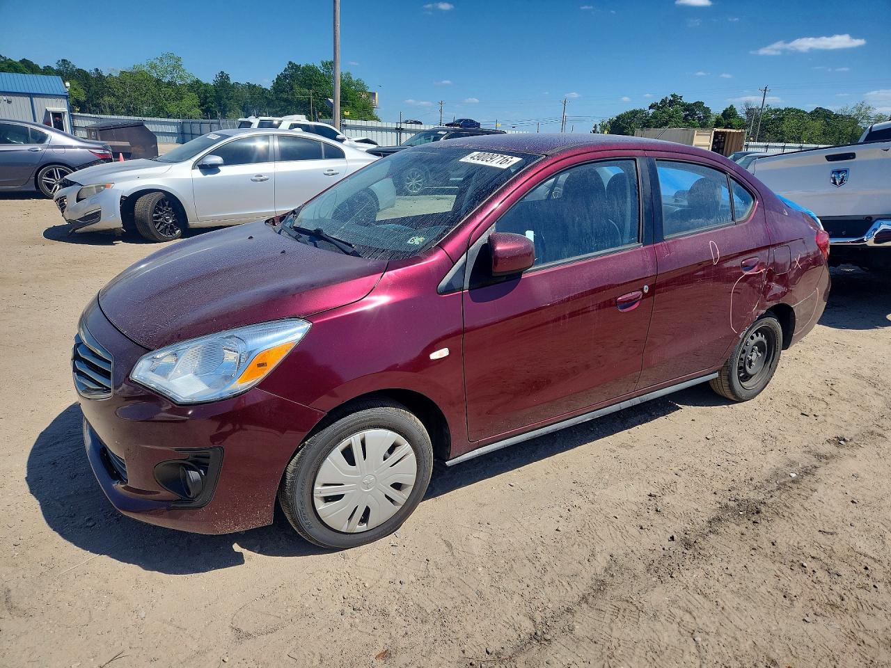 2019 Mitsubishi Mirage ES, VIN ML32F3FJ3KHF14475 — Roof