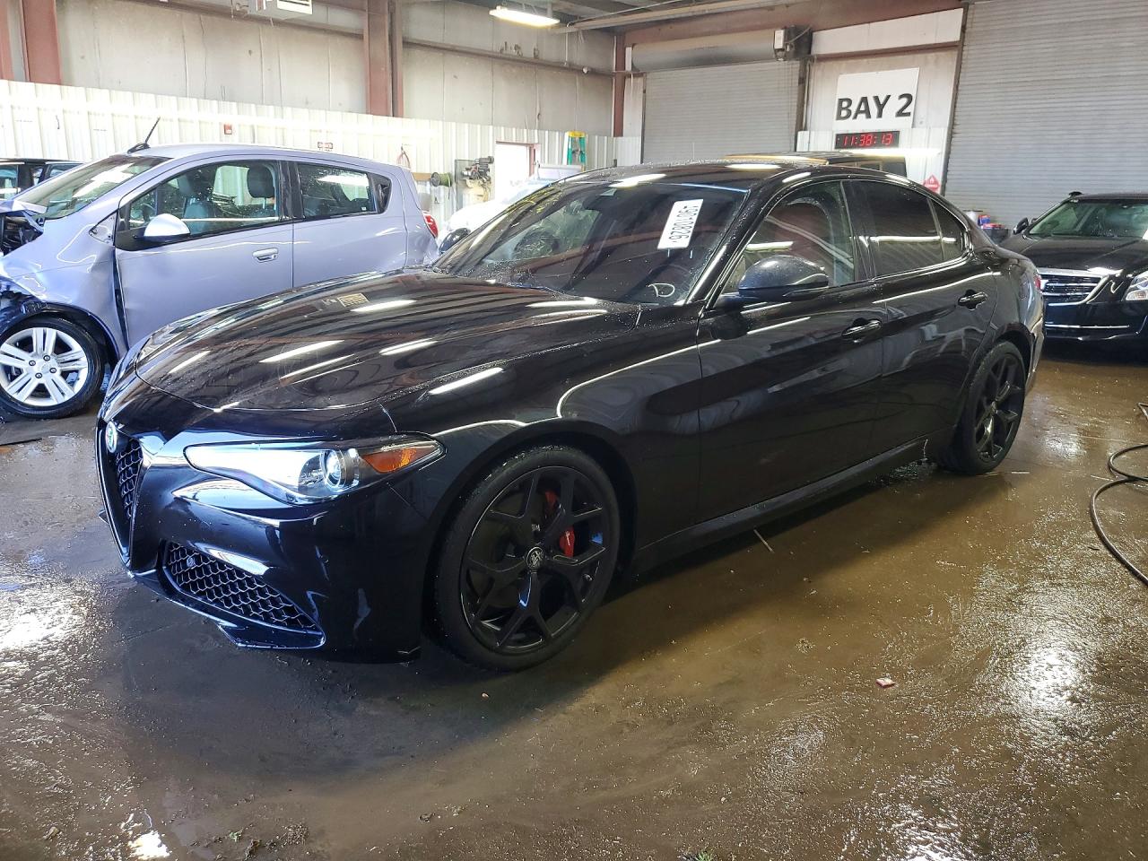 2020 Alfa Romeo Giulia, VIN ZARFAMAN9L7636572 — Vandalism