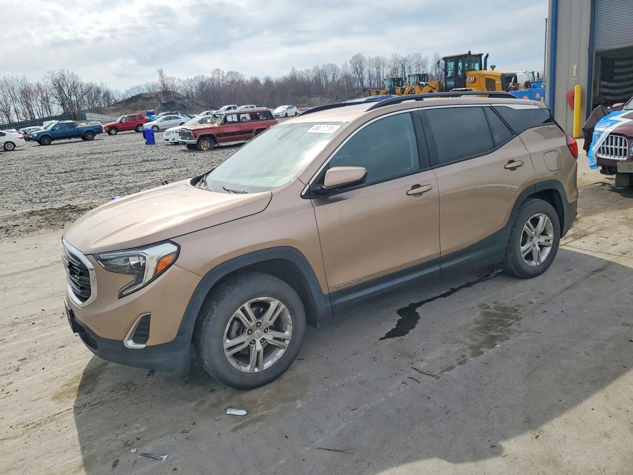 2018 GMC Terrain SLE, VIN 3GKALTEV8JL262956 — Side