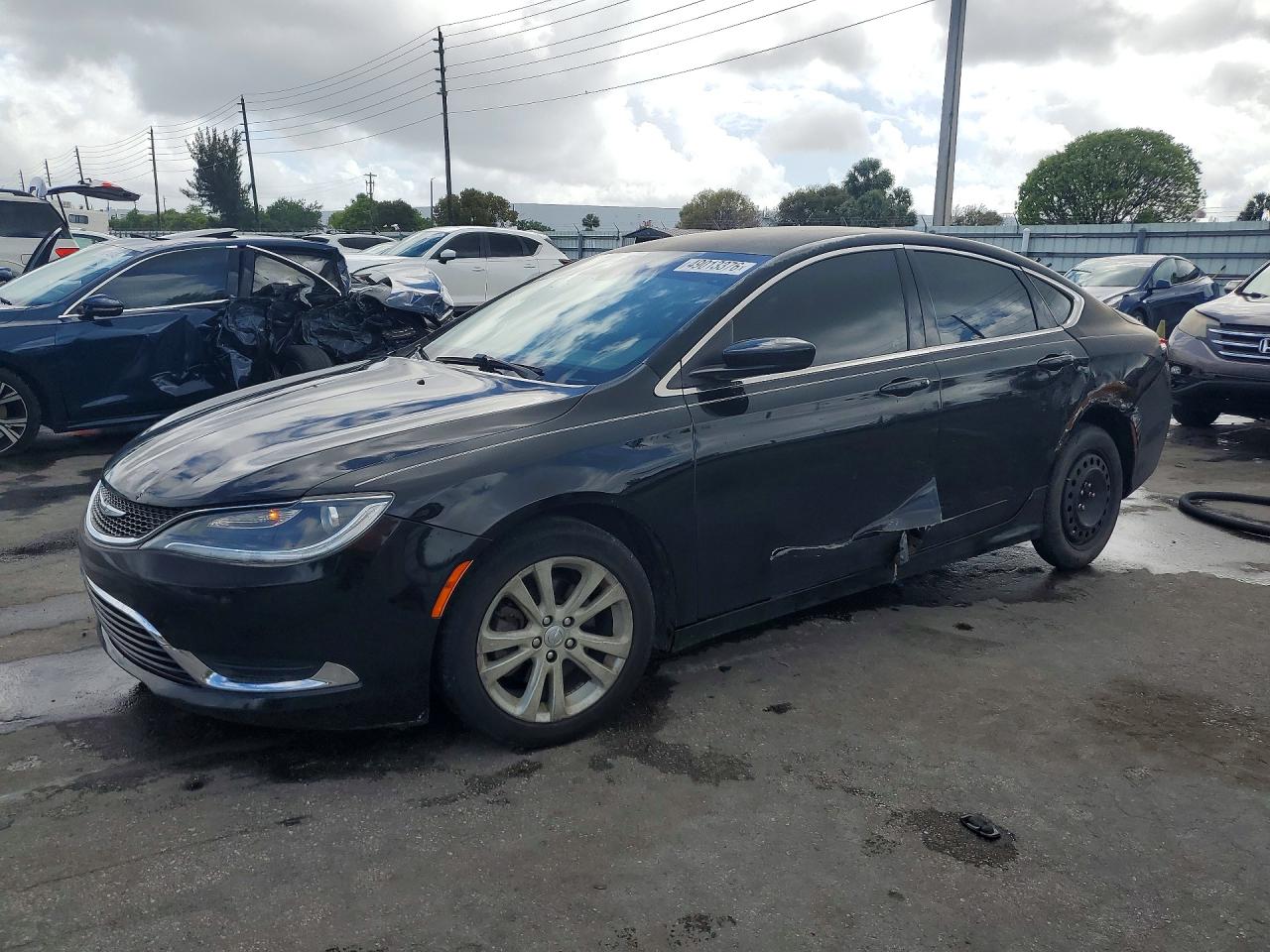 2016 Chrysler 200 Limited, VIN 1C3CCCAB4GN145565 — Frame damage