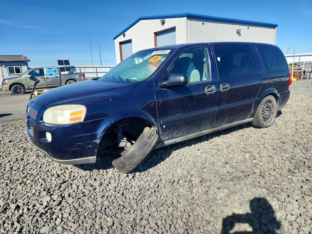 2006 Chevrolet Uplander LS Fleet, VIN 1GNDV23L46D109493 — Front end
