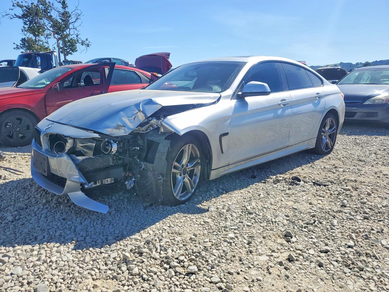 2018 BMW 4 Series 430i, VIN WBA4J1C53JBG77805 — Front end