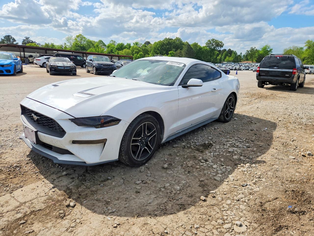 2019 Ford Mustang EcoBoost Premium, VIN 1FA6P8TH3K5169642 — Interior fire