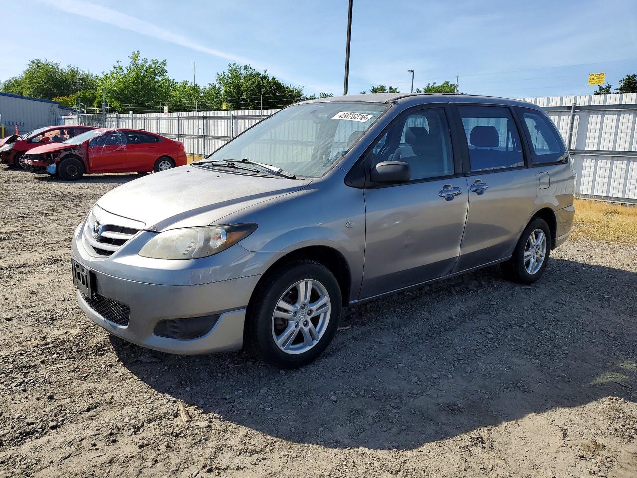 2005 Mazda MPV LX, VIN JM3LW28A250534328 — Бок