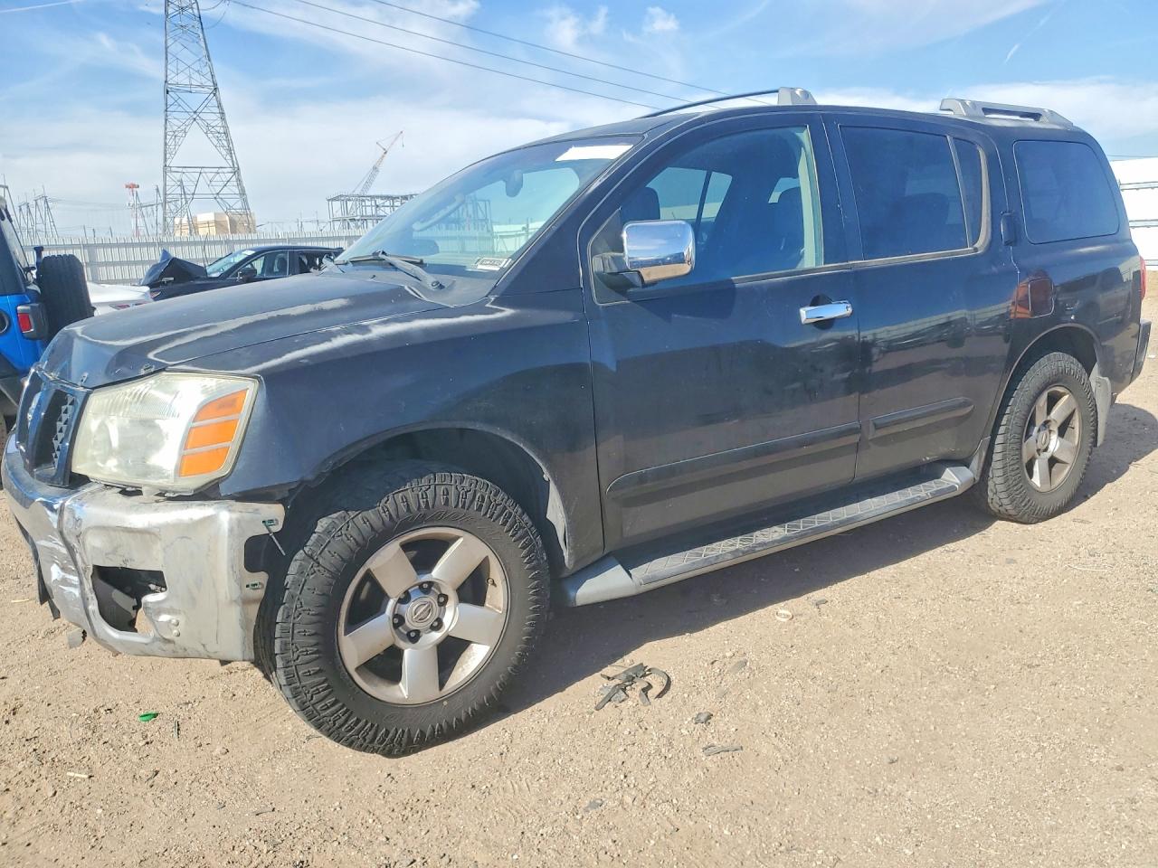 2004 Nissan Armada LE, VIN 5N1AA08AX4N709327 — Front end