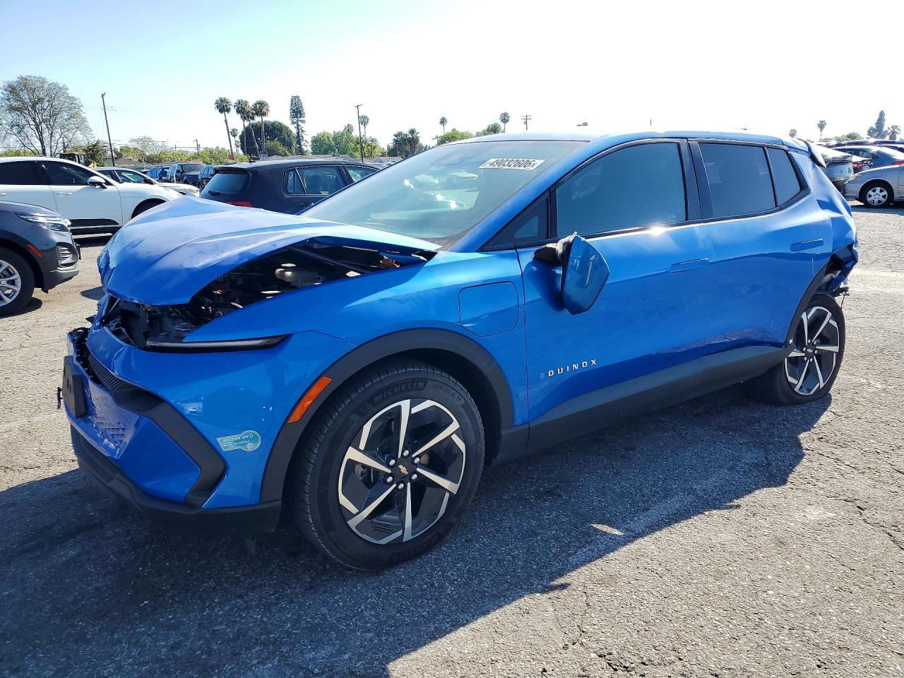 2025 Chevrolet Equinox EV LT, VIN 3GN7DLRP6SS150458 — Rear end