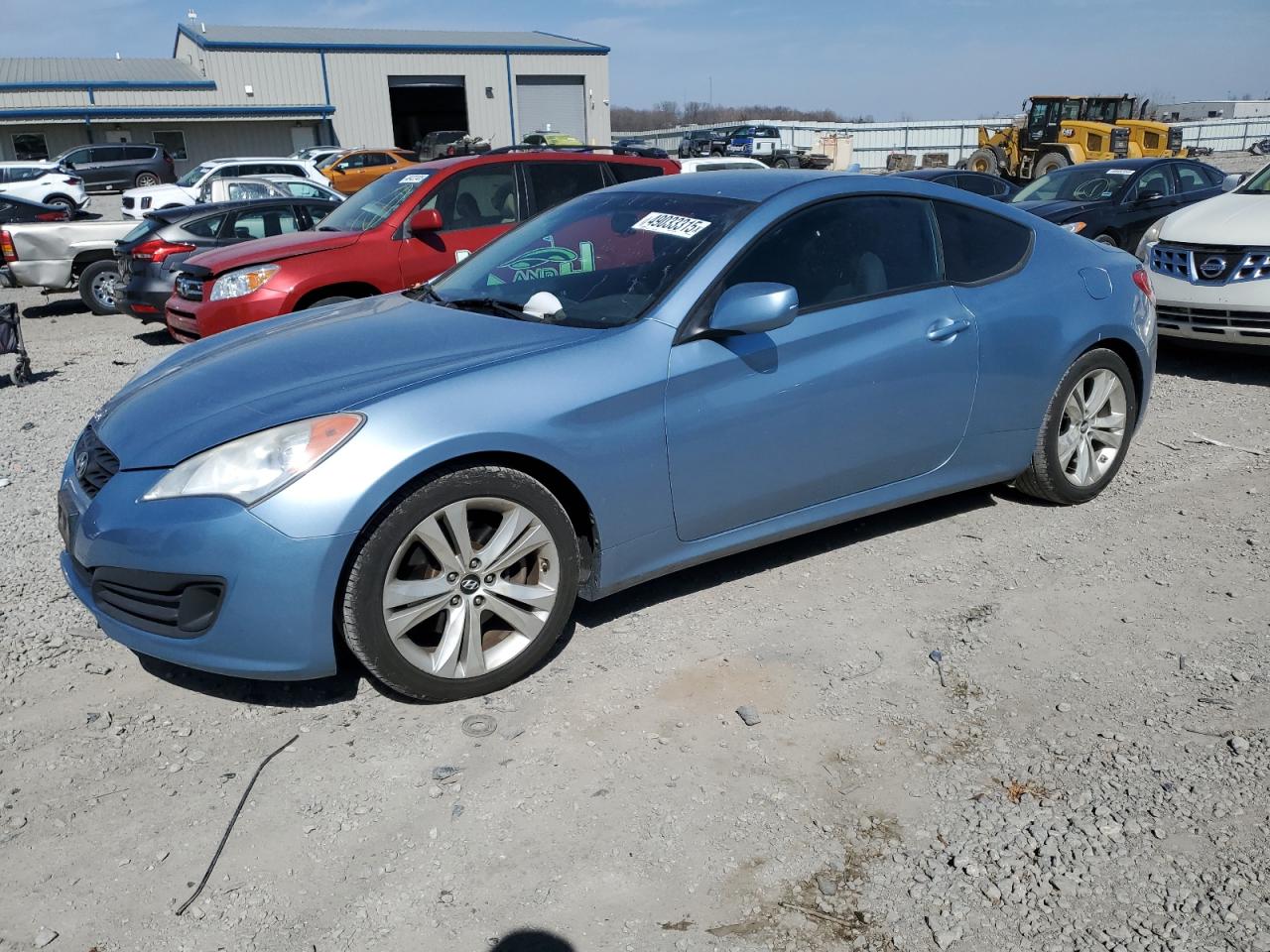 2011 Hyundai Genesis Coupe, VIN KMHHT6KD7BU053833 — Front end