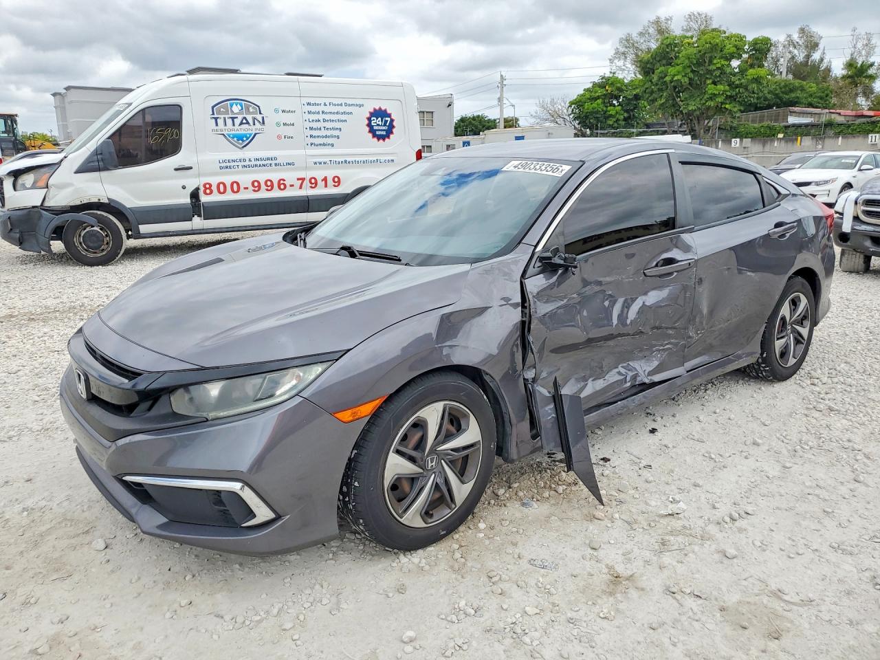 2021 Honda Civic LX, VIN 2HGFC2F68MH534374 — Side
