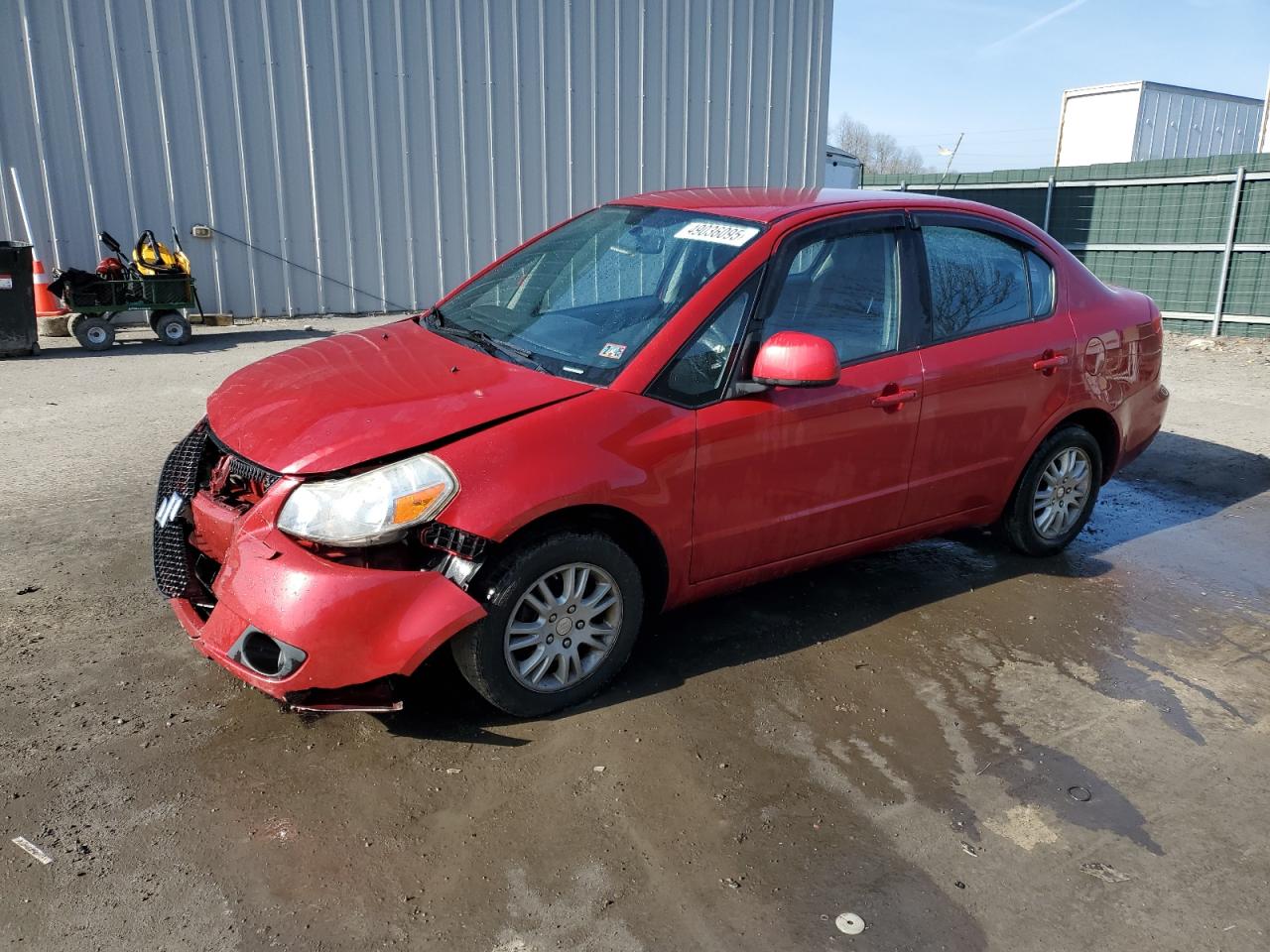 2012 Suzuki SX4 LE, VIN JS2YC5A34C6300969 — Front end