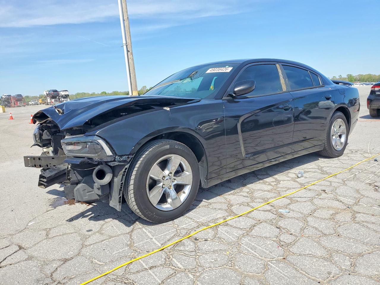 2013 Dodge Charger SE, VIN 2C3CDXBG3DH508893 — Front end