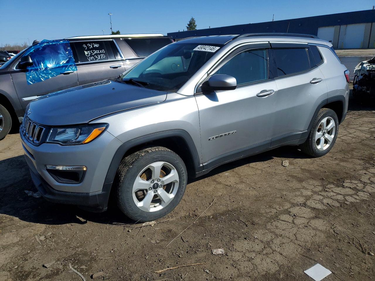 2018 Jeep Compass Latitude, VIN 3C4NJDBB2JT373280 — Water / flood
