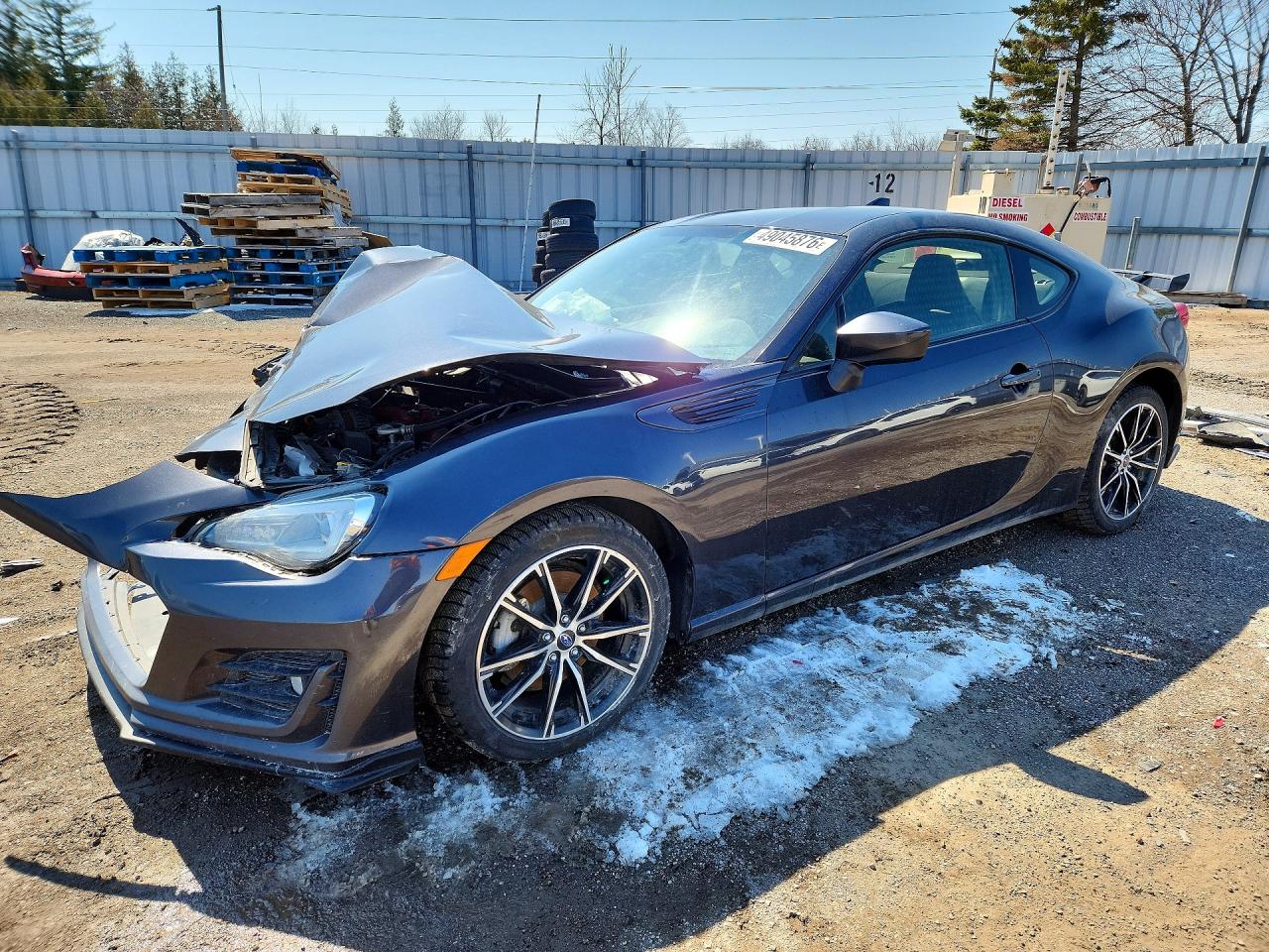 2017 Subaru BRZ Limited, VIN JF1ZCAC16H9604335 — Front end