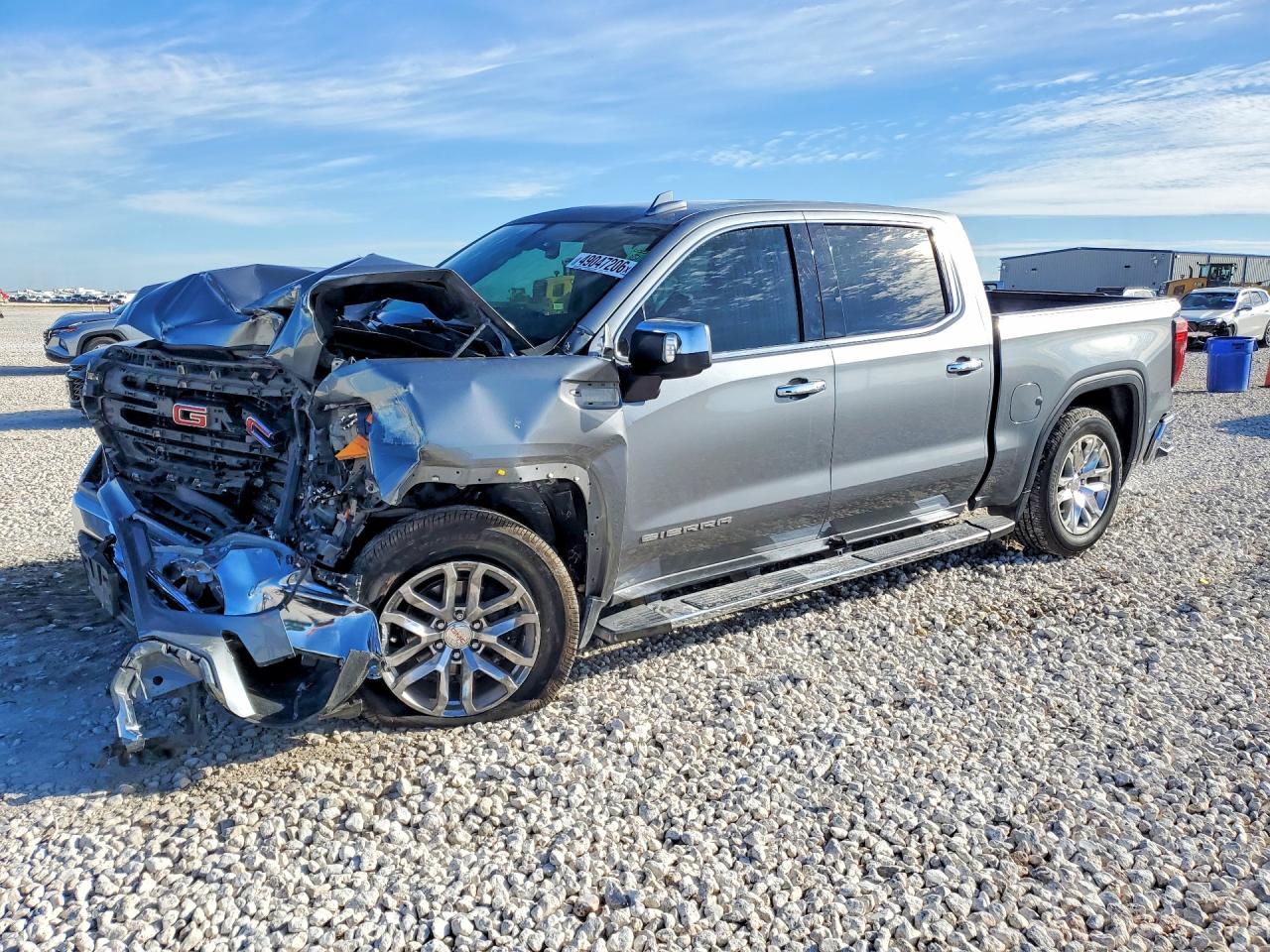 2022 GMC Sierra 1500 SLT, VIN 1GTP8DED5NZ216116 — Auction photo