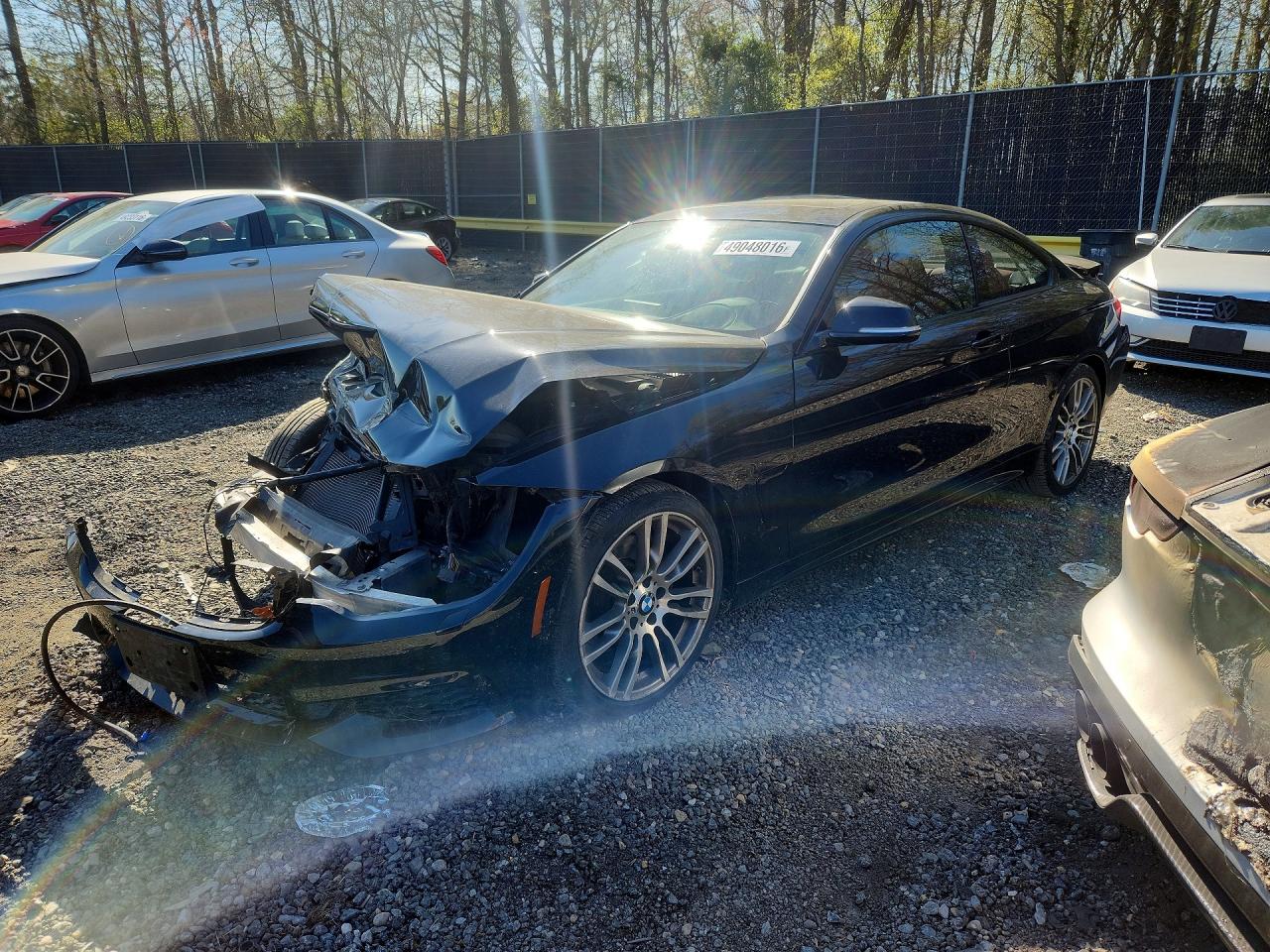 2015 BMW 4 Series 428i, VIN WBA3N7C54FK224509 — Front end