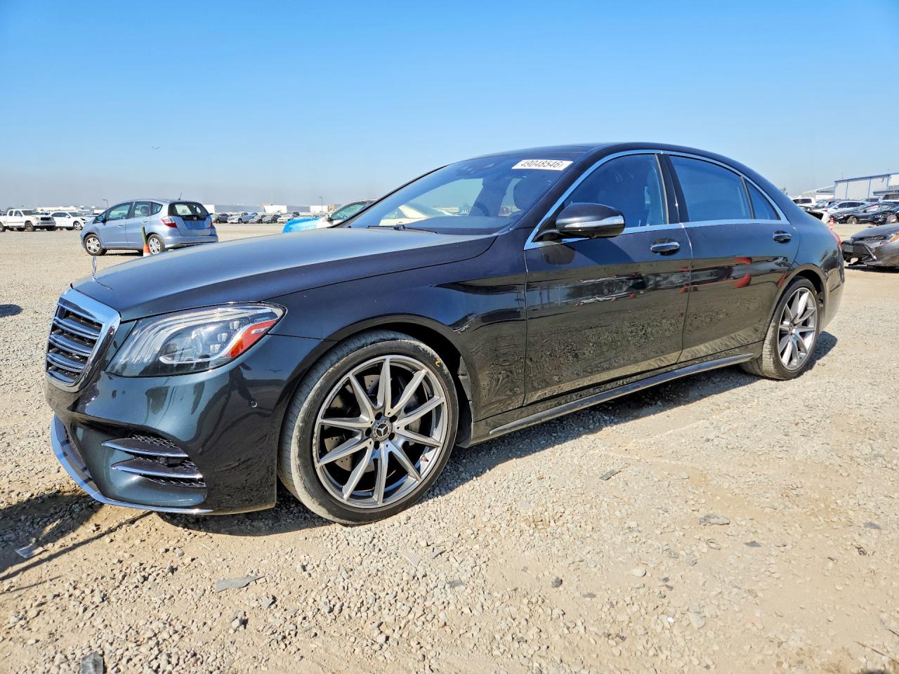 2018 Mercedes-Benz S 560, VIN WDDUG8DBXJA401015 — Rear end