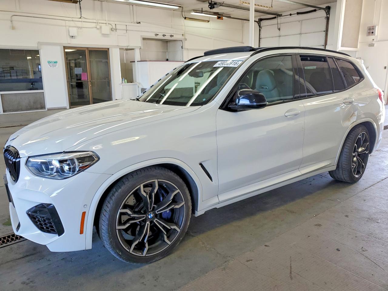 2020 BMW X3 M, VIN 5YMTS0C02LLT10678 — Front end