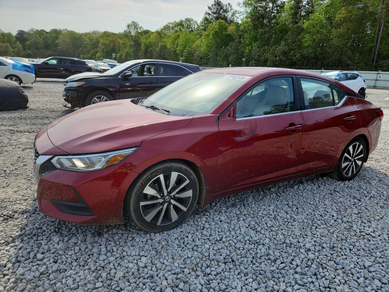 2021 Nissan Sentra SV, VIN 3N1AB8CV5MY284020 — Side