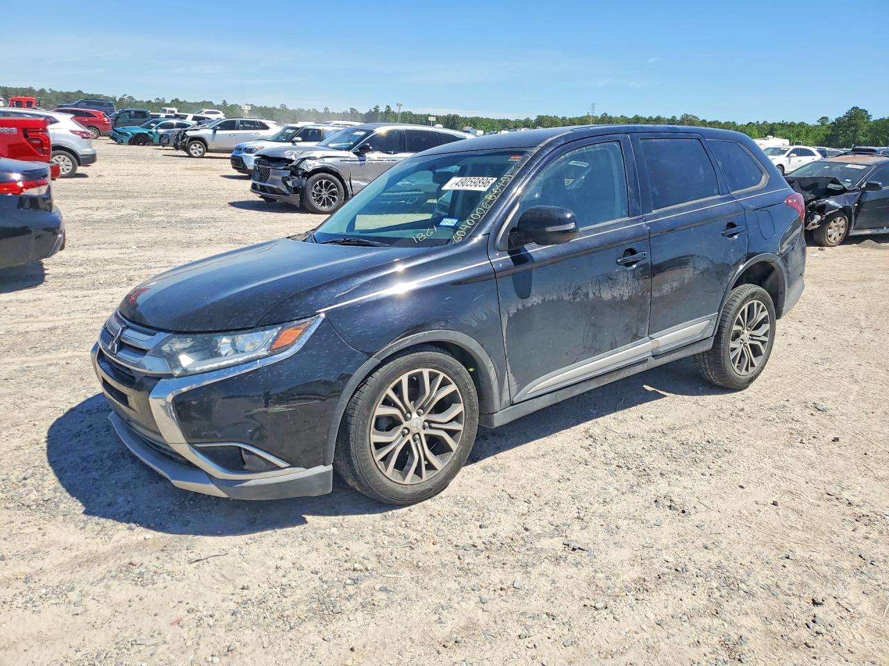 2017 Mitsubishi Outlander SE, VIN JA4AD3A30HZ011861 — Undercarriage