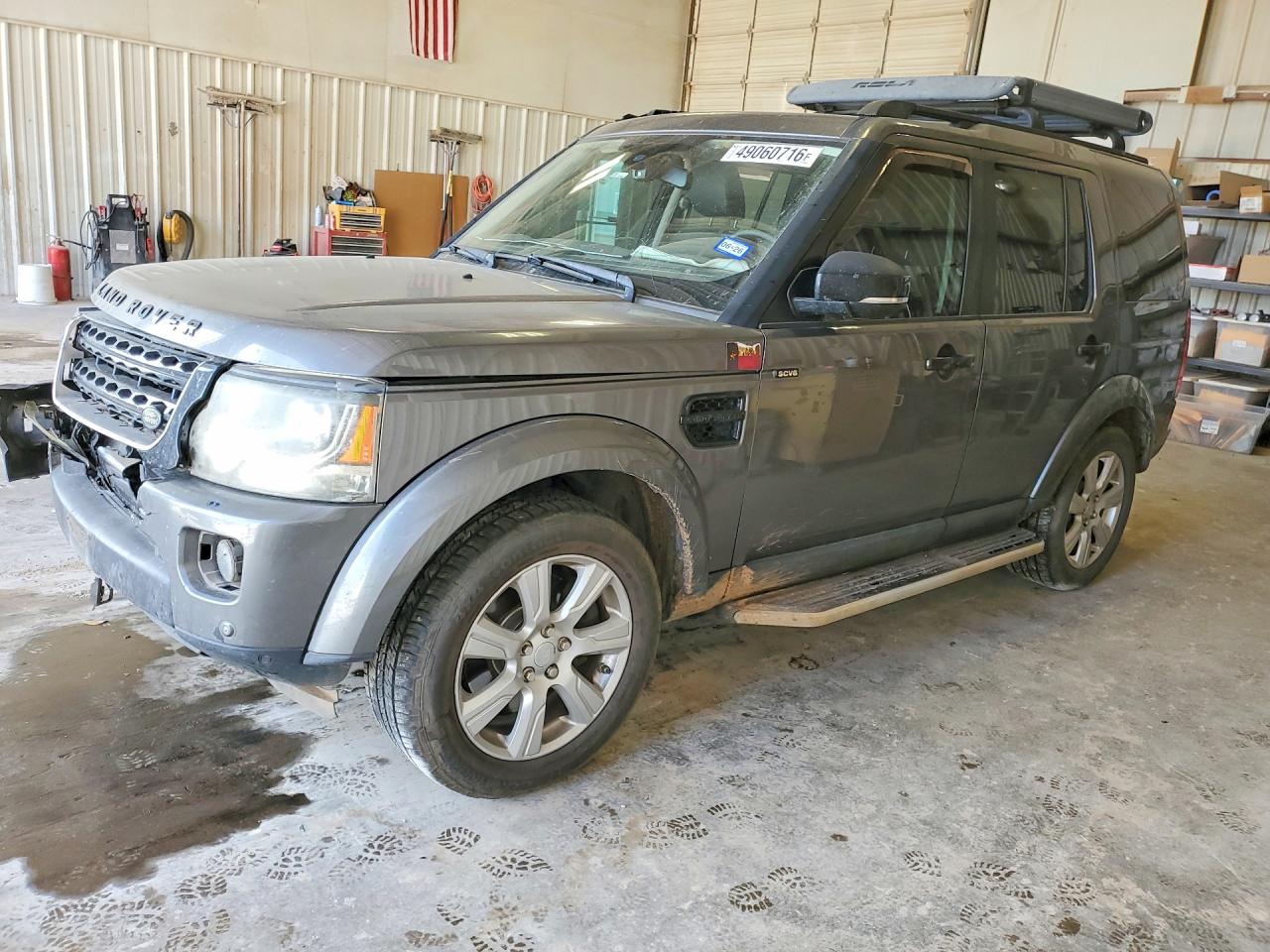 2014 Land Rover LR4 Lux, VIN SALAK2V69EA728501 — Front end