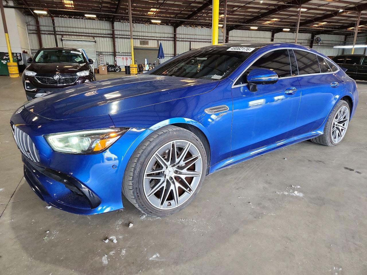 2022 Mercedes-Benz AMG GT 43, VIN W1K7X5KB9NA045810 — Minor dents and scratches