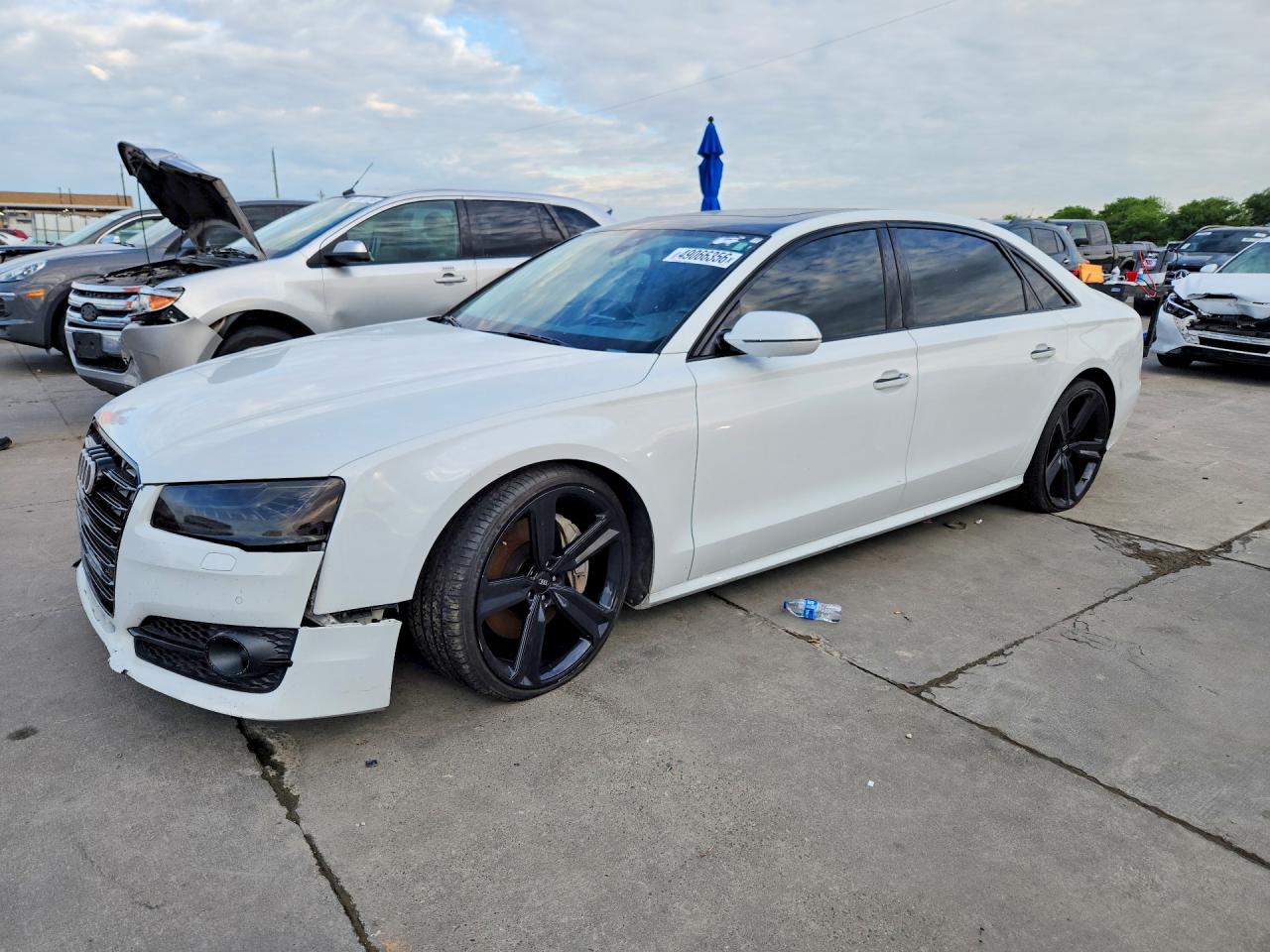 2017 Audi A8 Sport, VIN WAU43AFD3HN016133 — Front end