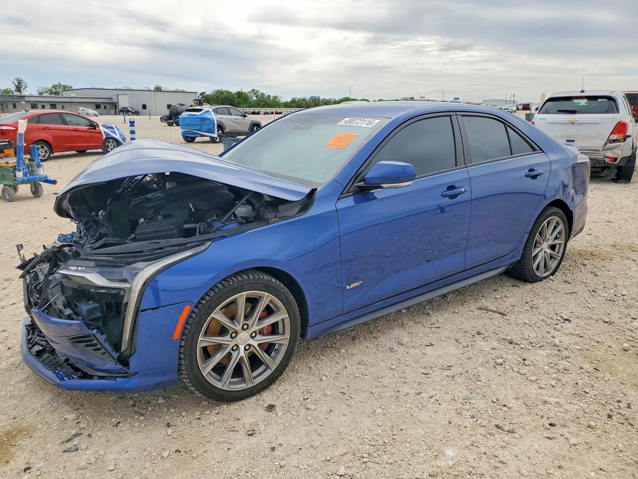 2022 Cadillac CT4-V, VIN 1G6DH5RL0N0102056 — Фото с аукциона
