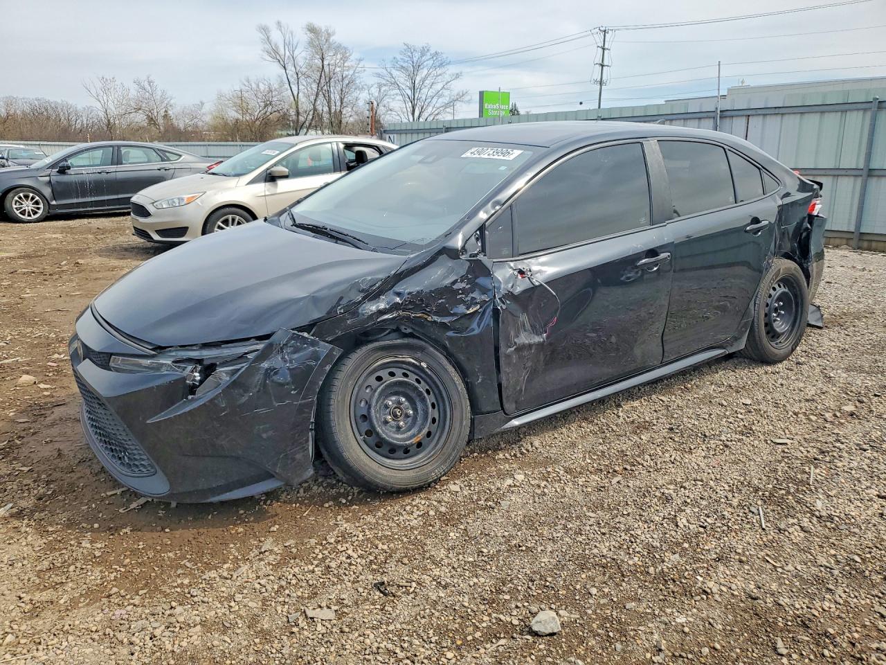 2021 Toyota Corolla LE, VIN 5YFEPMAE0MP233570 — Front end