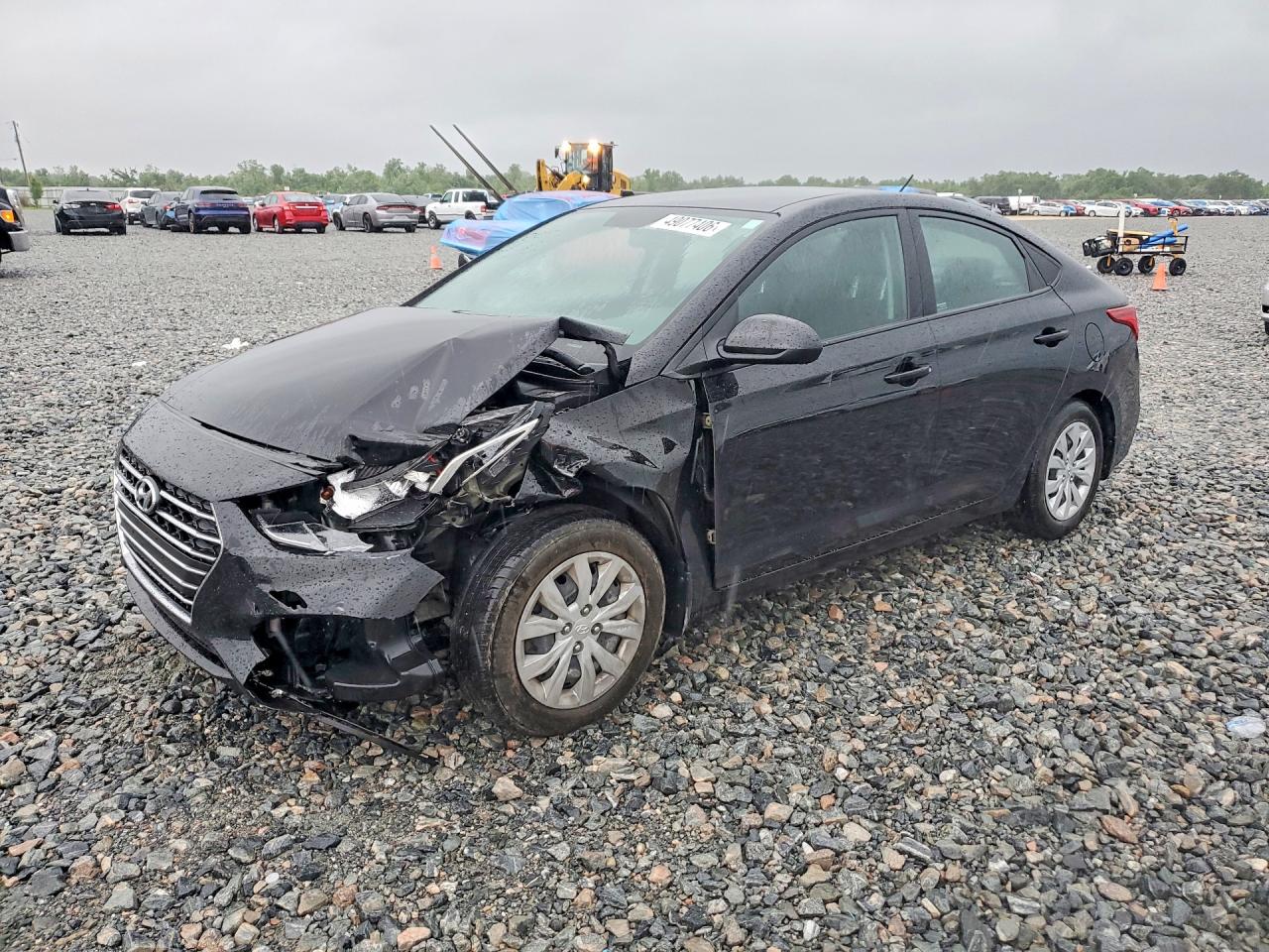 2022 Hyundai Accent SE, VIN 3KPC24A65NE174064 — Front end