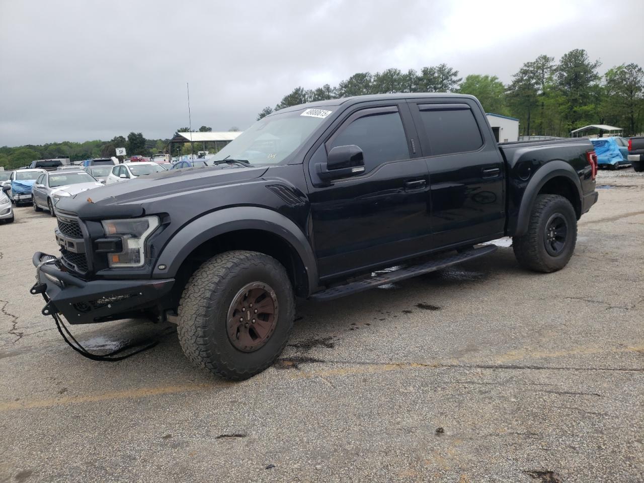 2018 Ford F-150 Raptor, VIN 1FTFW1RG7JFA04446 — Missing or altered VIN