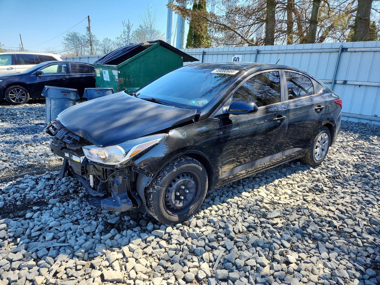 2020 Hyundai Accent SE, VIN 3KPC24A64LE113088 — Front end