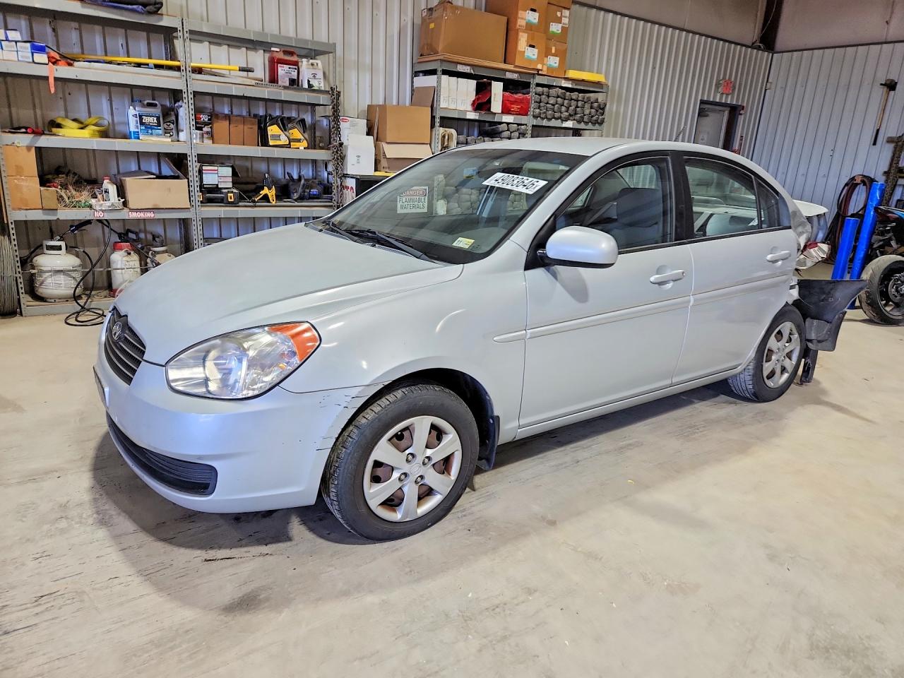 2010 Hyundai Accent GLS, VIN KMHCN4AC7AU495852 — Rear end