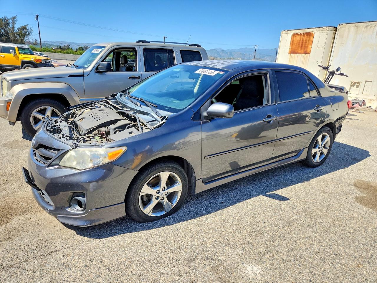 2011 Toyota Corolla S, VIN 2T1BU4EE8BC750277 — Front end