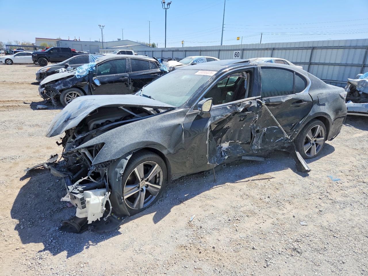 2017 Lexus GS 350 F Sport, VIN JTHBZ1BL1HA009418 — Бок