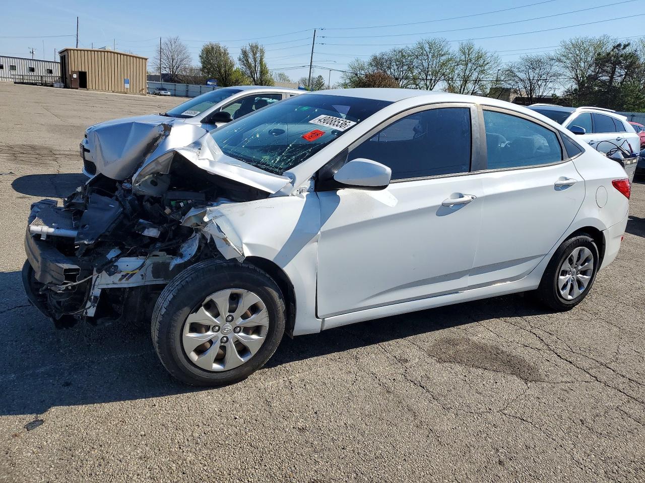 2017 Hyundai Accent SE, VIN KMHCT4AE9HU363791 — Front end