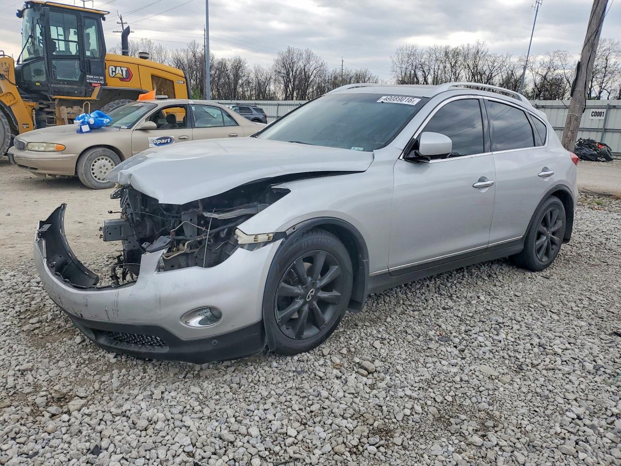 2009 Infiniti EX Journey, VIN JNKAJ09F59M950612 — Front end