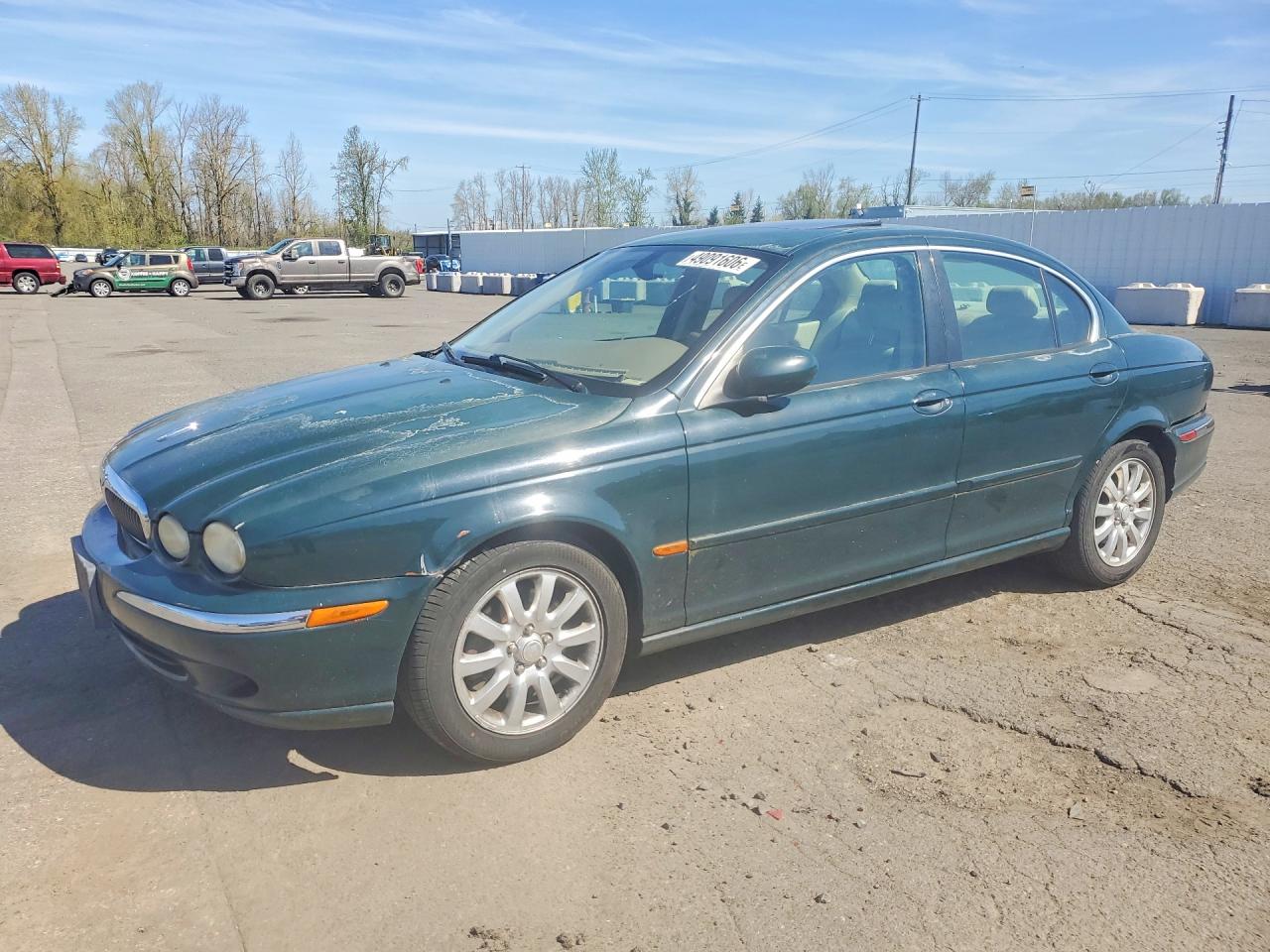 2003 Jaguar X-Type 2.5L Manual, VIN SAJEA51D03XD13955 — Зад